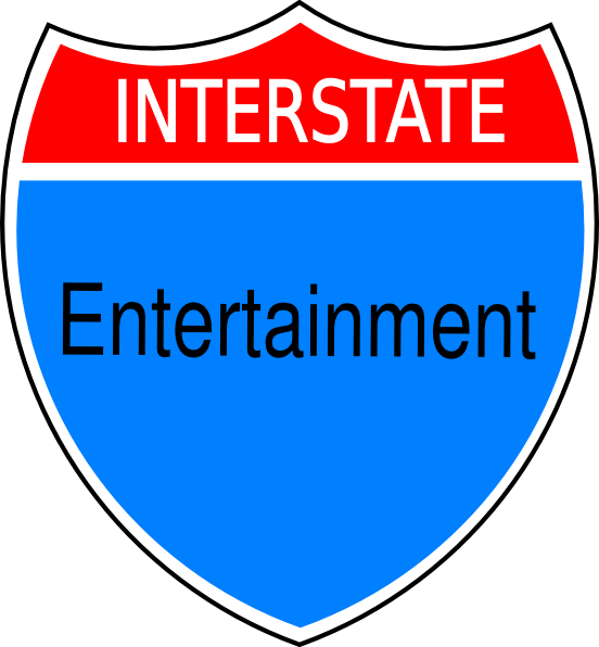 Interstate Entertainment Clip Art - Interstate Clipart - Png Download (552x596), Png Download