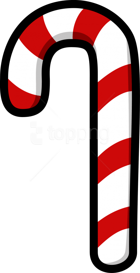 Free Png Download Christmas Candy Clipart Png Photo - Clipart Candy Cane Png Transparent Png (480x933), Png Download