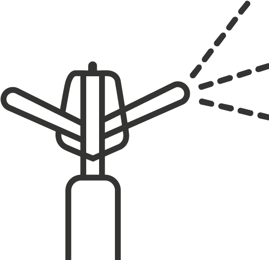 Sprinkler And Sprinkler Acccessories Clipart (592x591), Png Download
