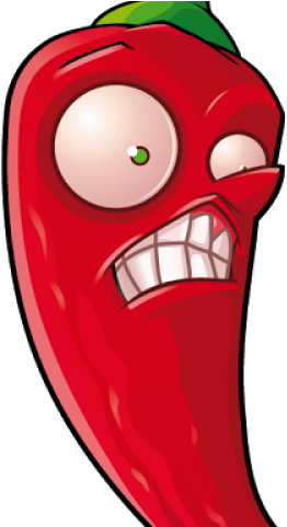 Cartoon Jalapeno - Plants Vs Zombies Clipart (640x480), Png Download