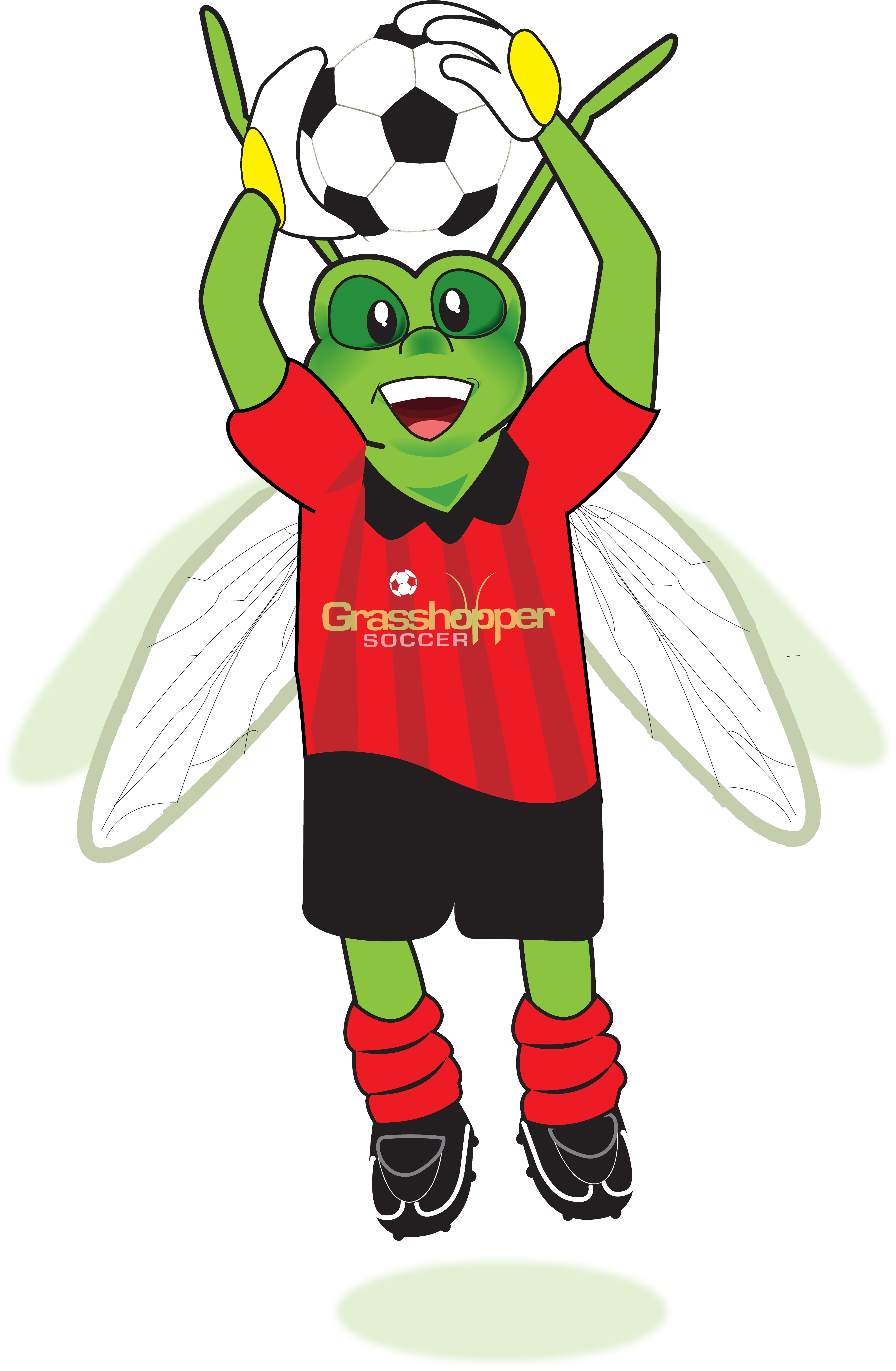 Grassopers Soccer 432 121035674 Mite-e Soccer Logo - Cartoon Clipart (4271x6318), Png Download