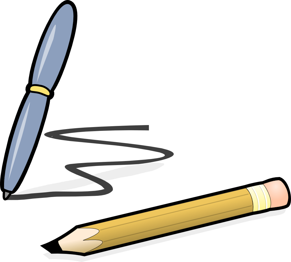 Pen Pencil Clip Art At Clipart Library - Pen And Pencil Clipart - Png Download (600x542), Png Download
