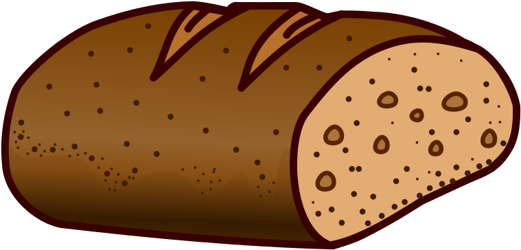 Medium Image - Bread Clipart Transparent Background - Png Download (800x405), Png Download