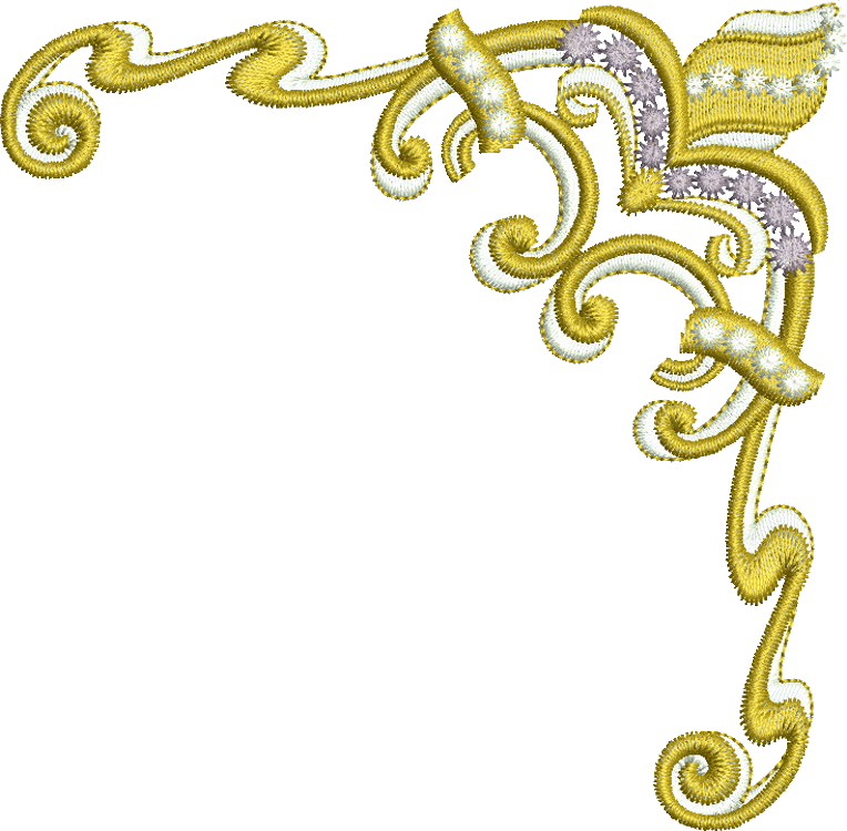 Corner Design Png Pluspng - Gold Corner Design Png Clipart (764x750), Png Download
