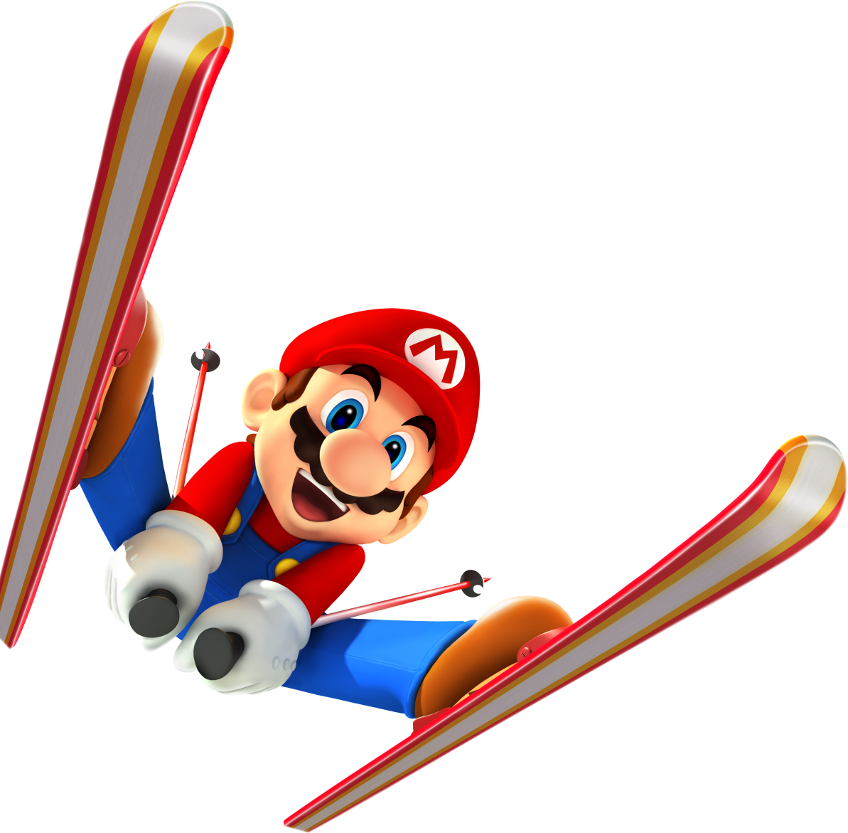Mario Image - Mario And Sonic At The Olympic Winter Games Mario Clipart (1193x1171), Png Download