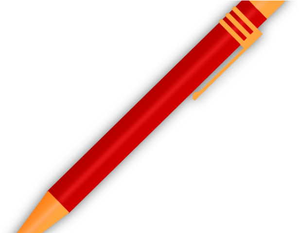 Pen Clipart Ballpen - Clip Art - Png Download (640x480), Png Download