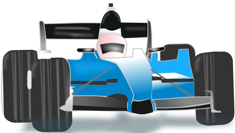 Medium Image - Race Car Png Free Clipart (800x480), Png Download