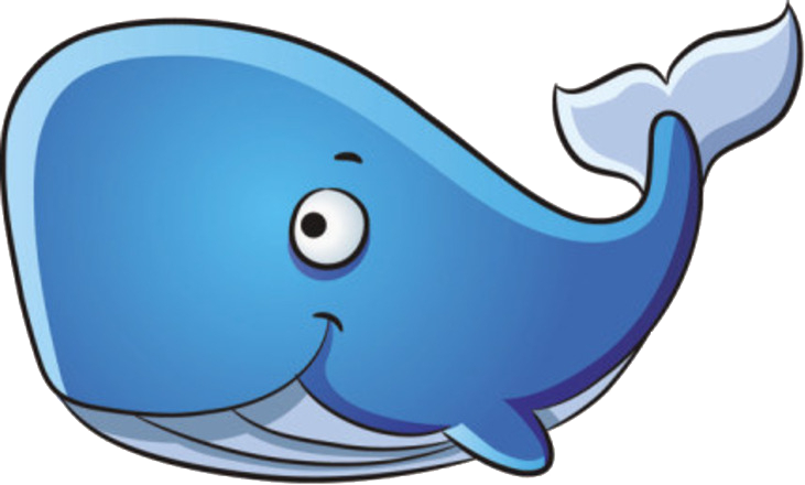 Cartoon World Marine Clip Art Whale Transprent - Whale Cartoon Png Transparent Png (731x440), Png Download