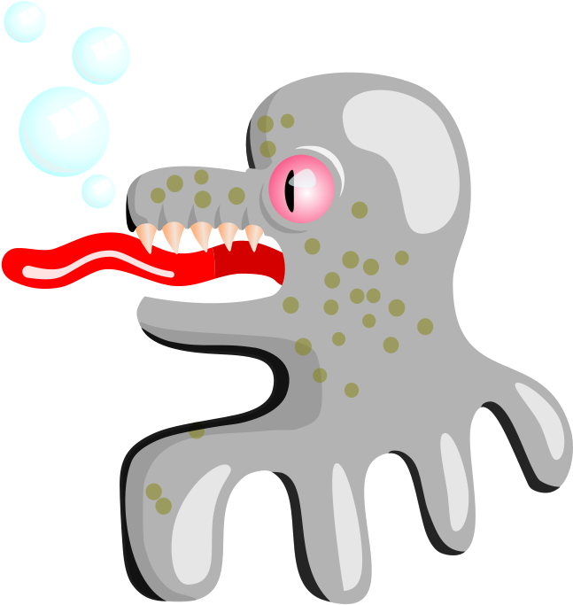 Octopus Drawing Watercolor Painting Art - Pulpo Lengua Clipart (750x750), Png Download