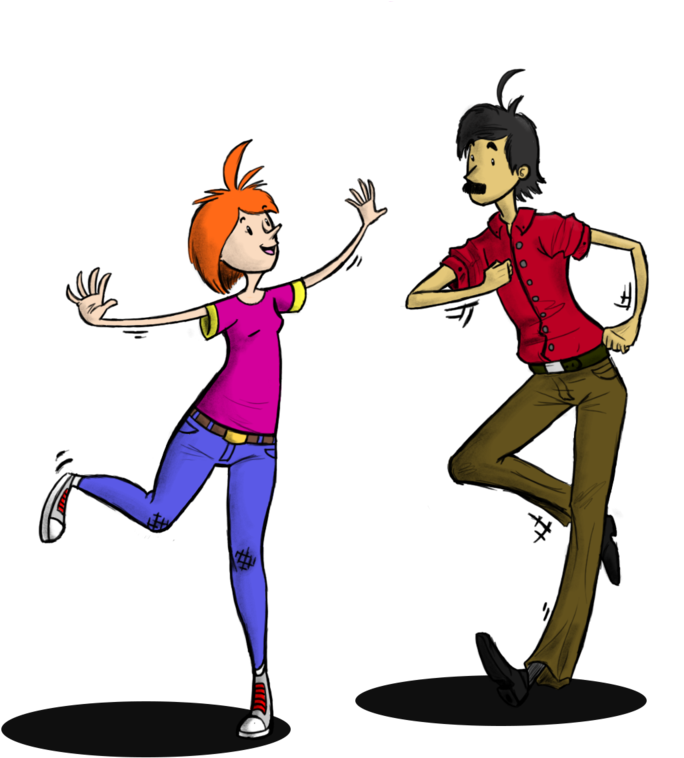 Can Clipart T Dance - Can T Dance Clipart - Png Download (800x765), Png Download