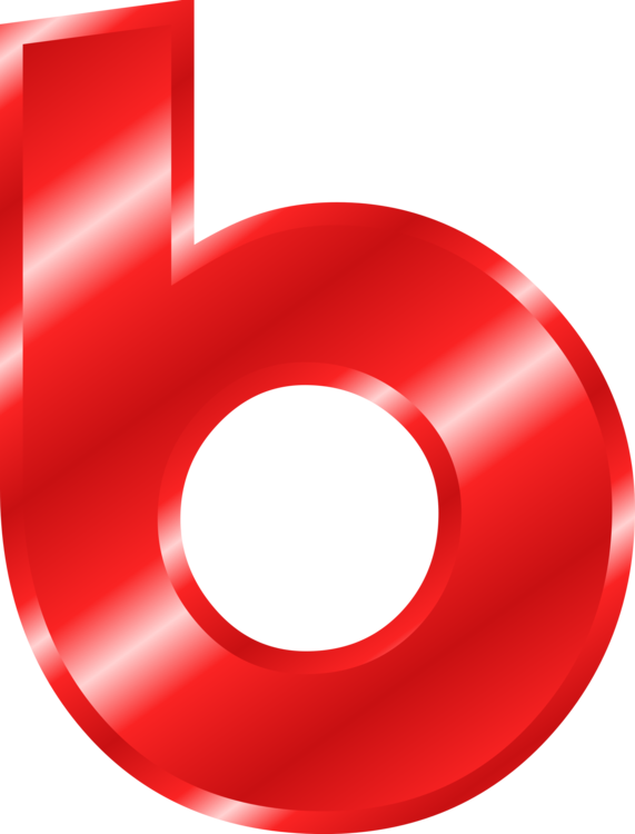 Computer Icons Alphabet Bas De Casse Download - B Clipart (571x750), Png Download