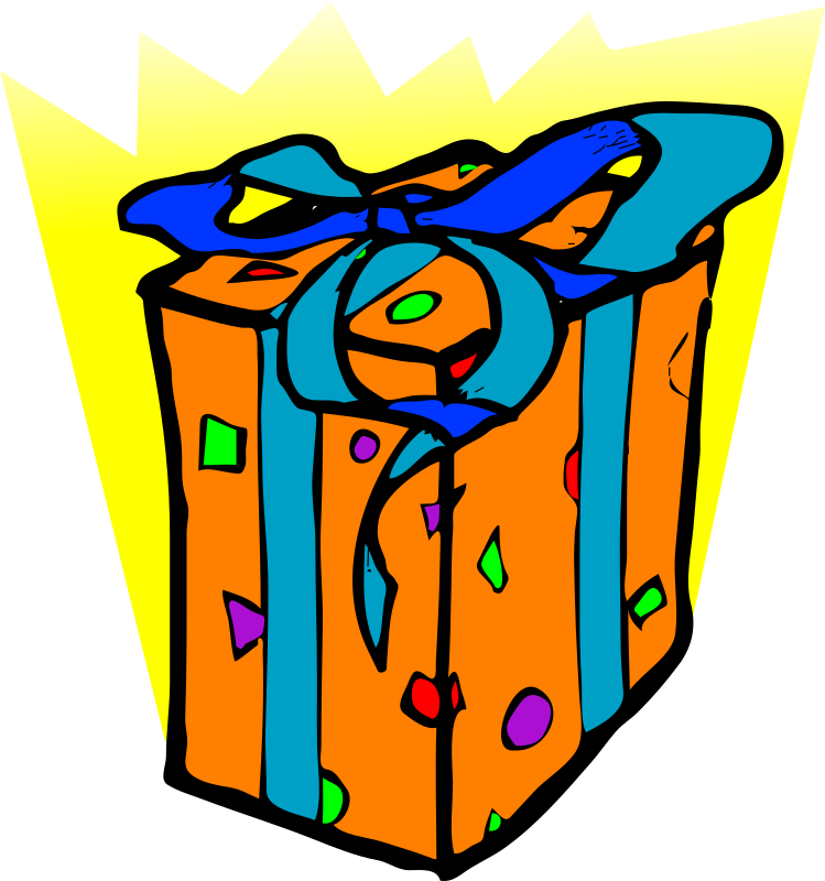 Clipart Pacco Regalo - Png Download (558x596), Png Download