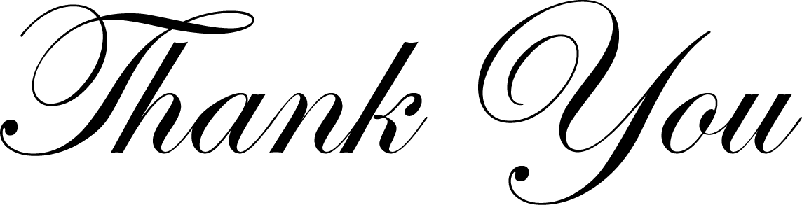 Thank You Groenboontjie Clipart Panda - Thank You Writing Gif - Png Download (1144x293), Png Download