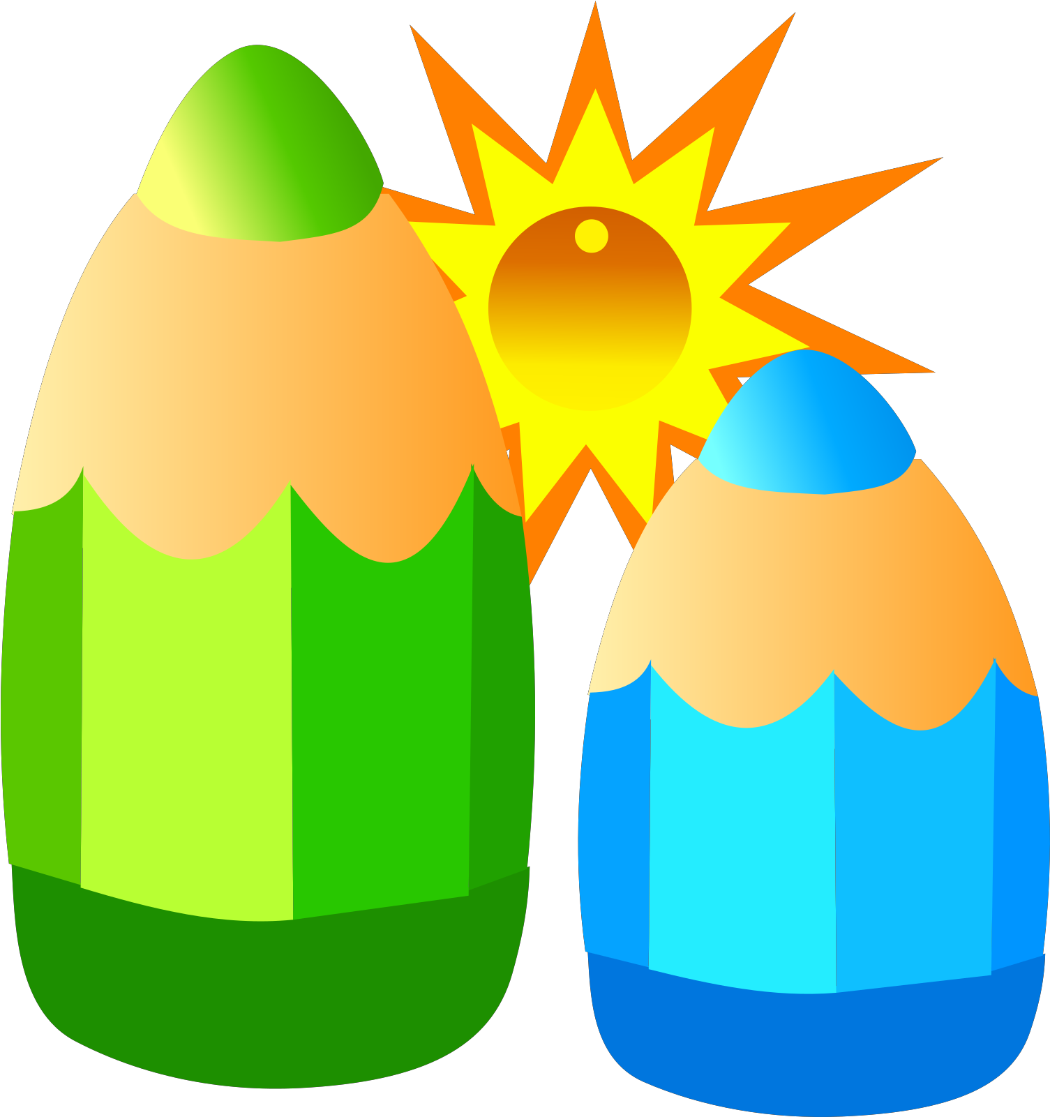 Pencil Clip Art Download - Sun In Arabic Word - Png Download (752x800), Png Download