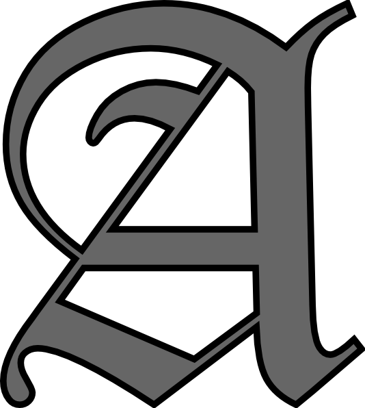 Alphabet Letter A Clip Art - Letter A Png Transparent Png (534x596), Png Download
