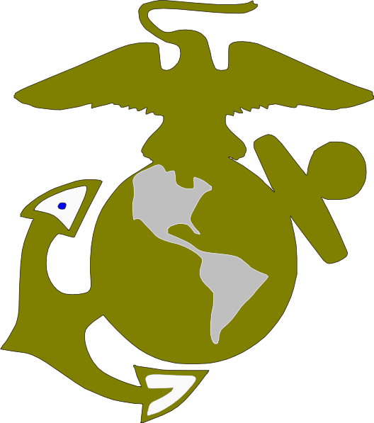 Marine Cliparts - Marine Corps Logo Clip Art - Png Download (528x597), Png Download
