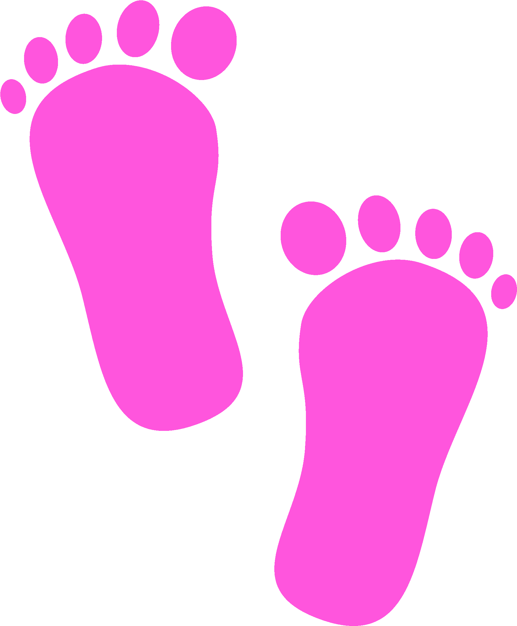 Baby Feet Png Download - First Mother's Day New Mom Gift Baby Footprints 18k Clipart (675x800), Png Download
