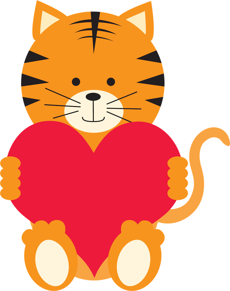 Mit Hochladen Eines Bildes Bestätigst Du, Dass Dieses - Cartoon Tiger Shower Curtain Clipart (800x1012), Png Download