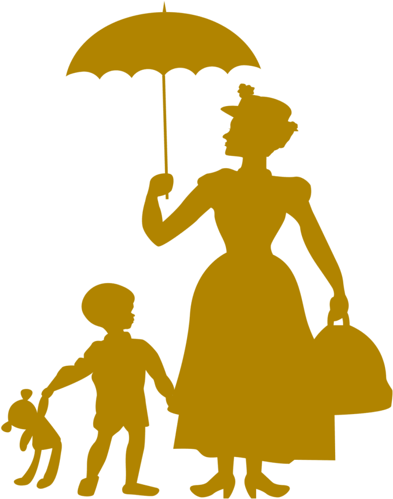 Mary Poppins Clipart - Png Download (1000x1000), Png Download