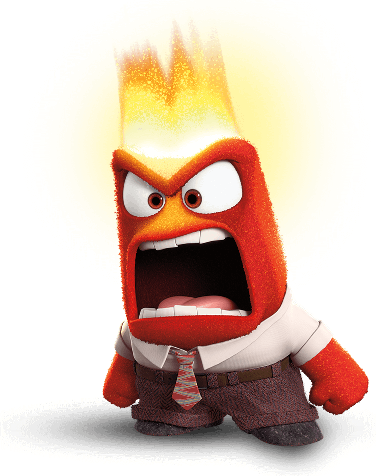 Clip Free Download Png Crop Art Ideas - Anger Inside Out Transparent Png (751x949), Png Download