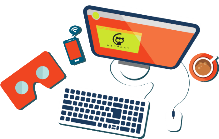 Vridge - Virtual Reality Clipart (700x500), Png Download