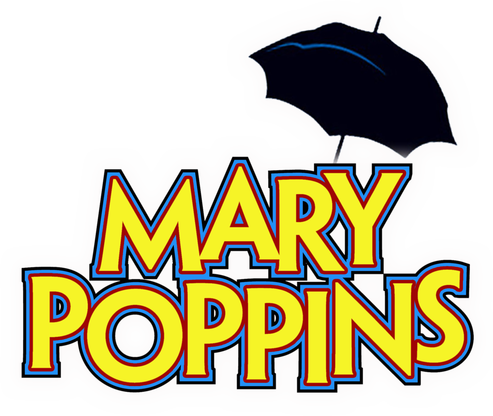 2016 - Mary Poppins Jr Logo Clipart (1000x844), Png Download