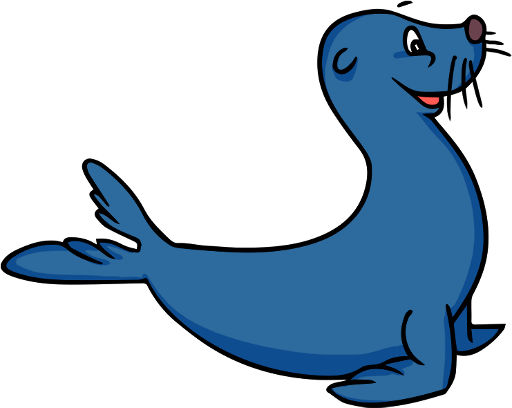 Seal Clipart - Png Download (800x679), Png Download