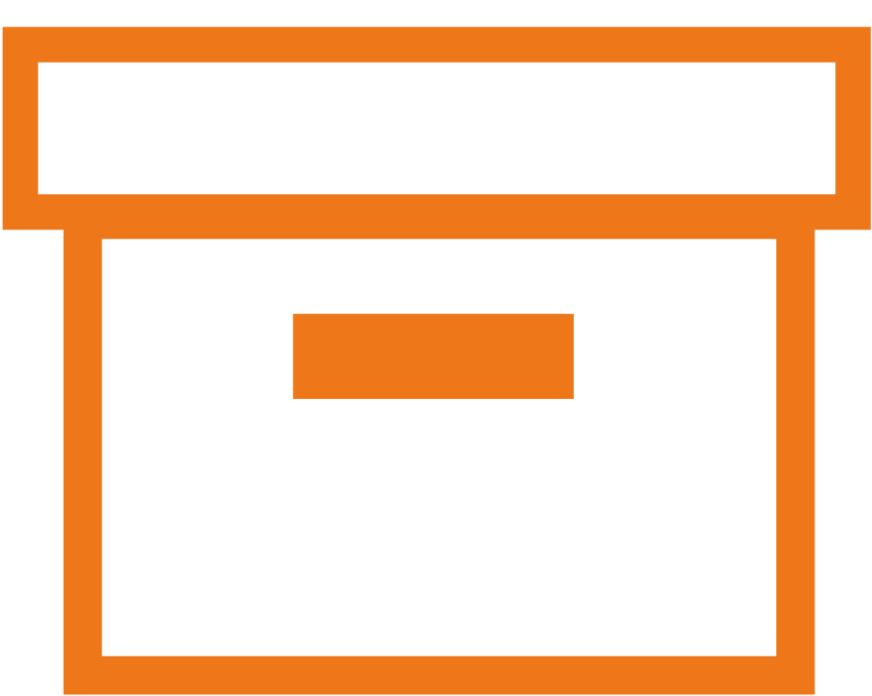 Package And Parcel Delivery - Black And White Trash Clip Art - Png Download (1000x1000), Png Download