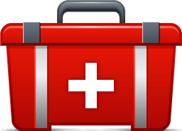 Emergency Clipart First Aid - First Aid Kit Clipart Png Transparent Png (640x480), Png Download