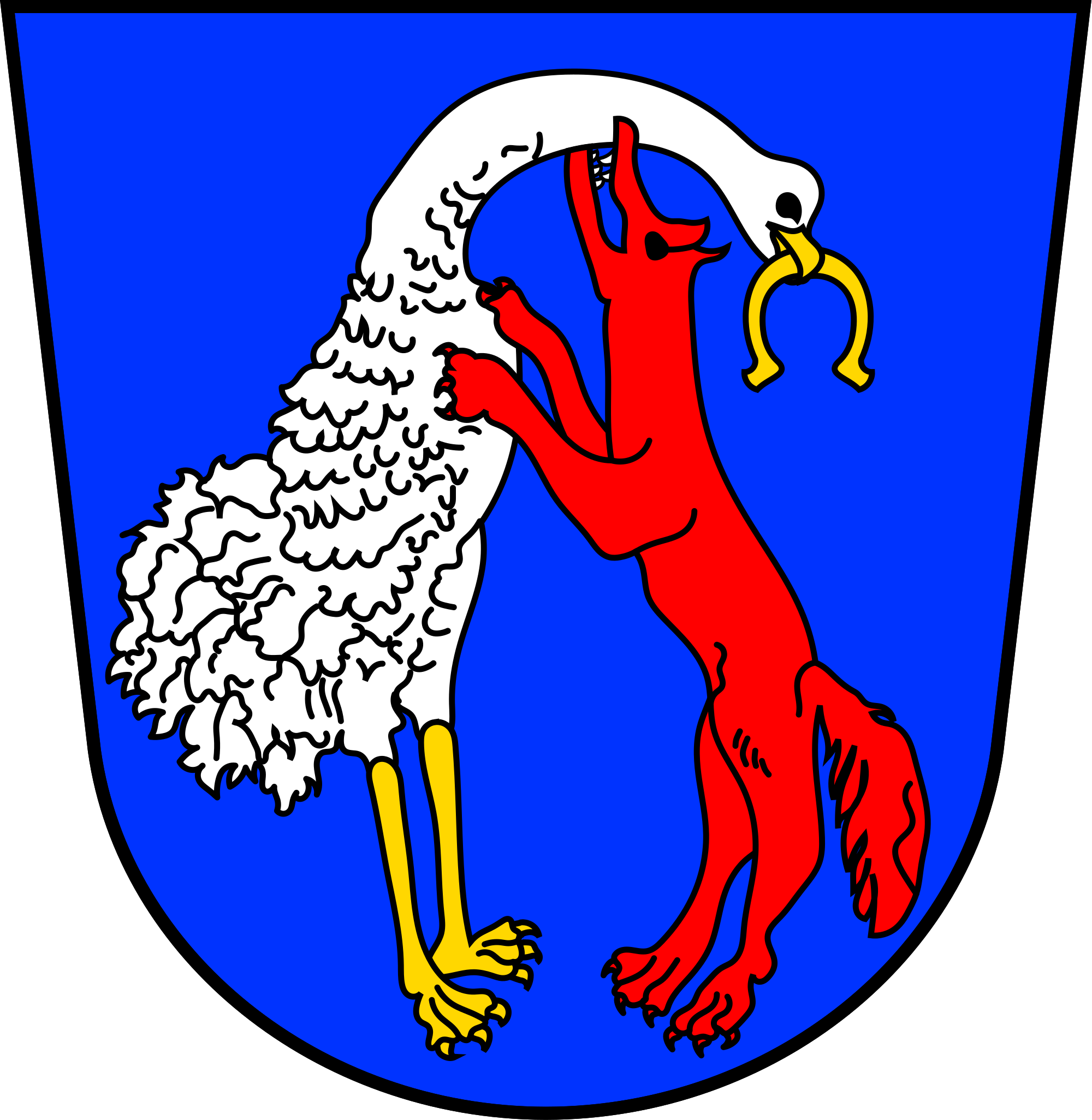 Open - Vohenstrauß Wappen Clipart (2000x2052), Png Download