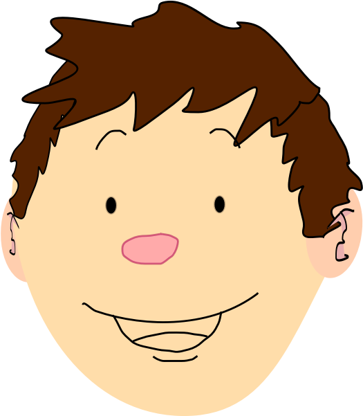 Interceptor - Clipart - Body Parts Head Cartoon - Png Download (522x598), Png Download