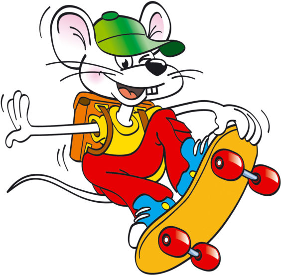 Die Sportliche Ölz Schulmaus - Schulmaus Ölz Clipart (600x600), Png Download
