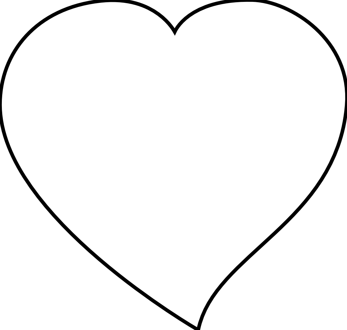 Broken Heart Clipart Border - Solid White Heart Transparent - Png Download (999x948), Png Download