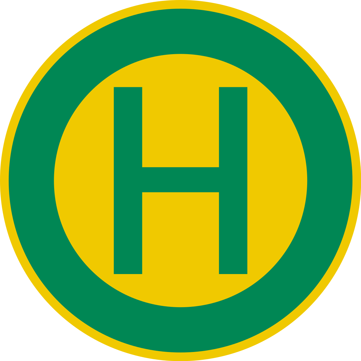 Verkehrsschild Haltestelle Clipart (1200x1200), Png Download