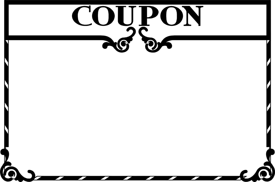 Blank Coupon Incep Imagine Ex Co - Blank Coupon Clip Art - Png Download (958x636), Png Download