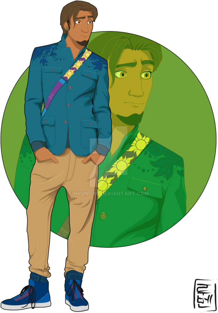 Disney College Student Clipart Flynn Rider Disney University - If Disney Characters Were College Students - Png Download (752x1063), Png Download