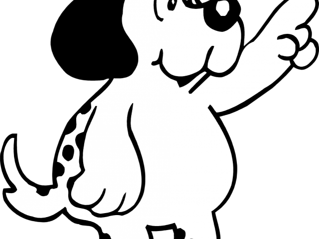 Drawn Window - Dog Clipart - Png Download (640x480), Png Download