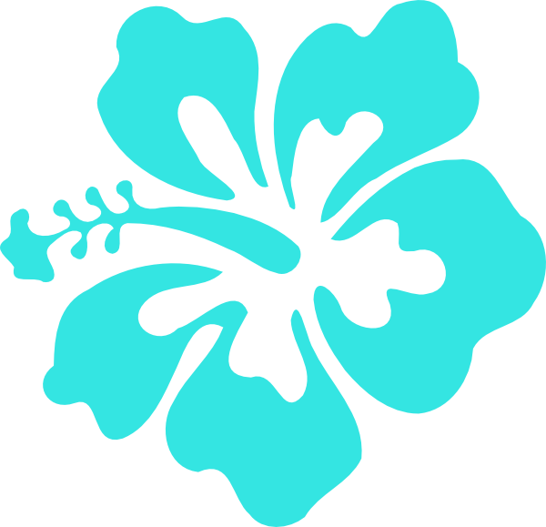 Hibiscus Flowers Clipart At Getdrawings - Clip Art Hibiscus - Png Download (600x579), Png Download