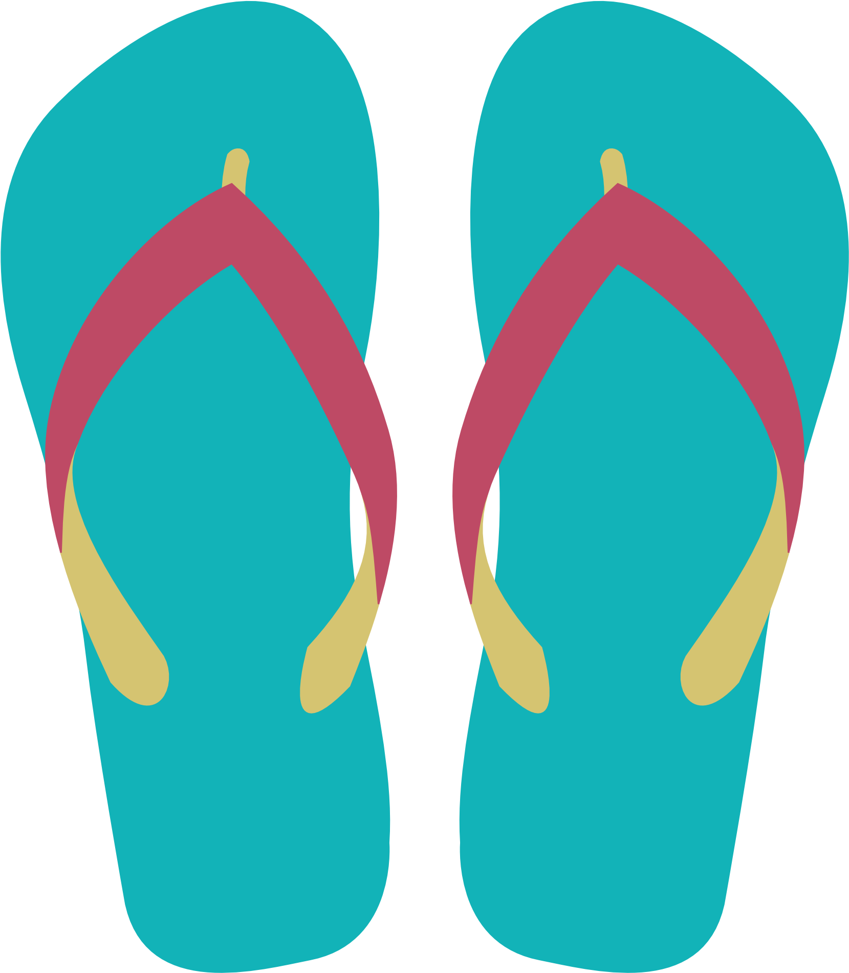 Baseball - Flip Flop Clipart - Png Download (800x800), Png Download