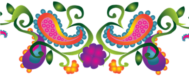 Pretty Paisley Note Cards Clipart (640x480), Png Download