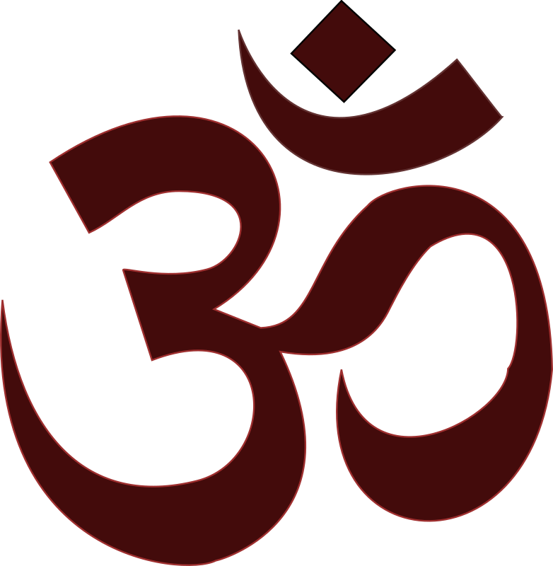Om Symbol Ganesha Hinduism Meditation - Om Clipart - Png Download (733x750), Png Download