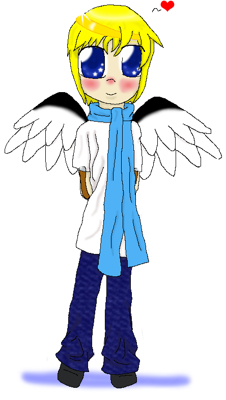 Black Angel Pictures - Cartoon Clipart (601x858), Png Download