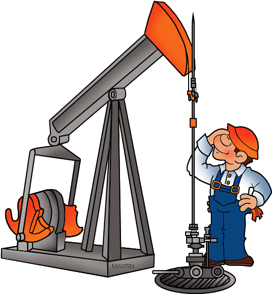 State Of Oklahoma - Drilling For Oil Clipart - Png Download (581x615), Png Download