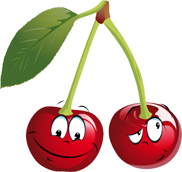 Вишенки Пнг Clipart (600x570), Png Download