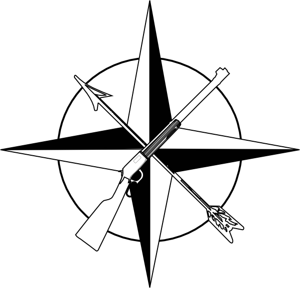 White Compass Rose Clip Art - Clip Art - Png Download (600x577), Png Download