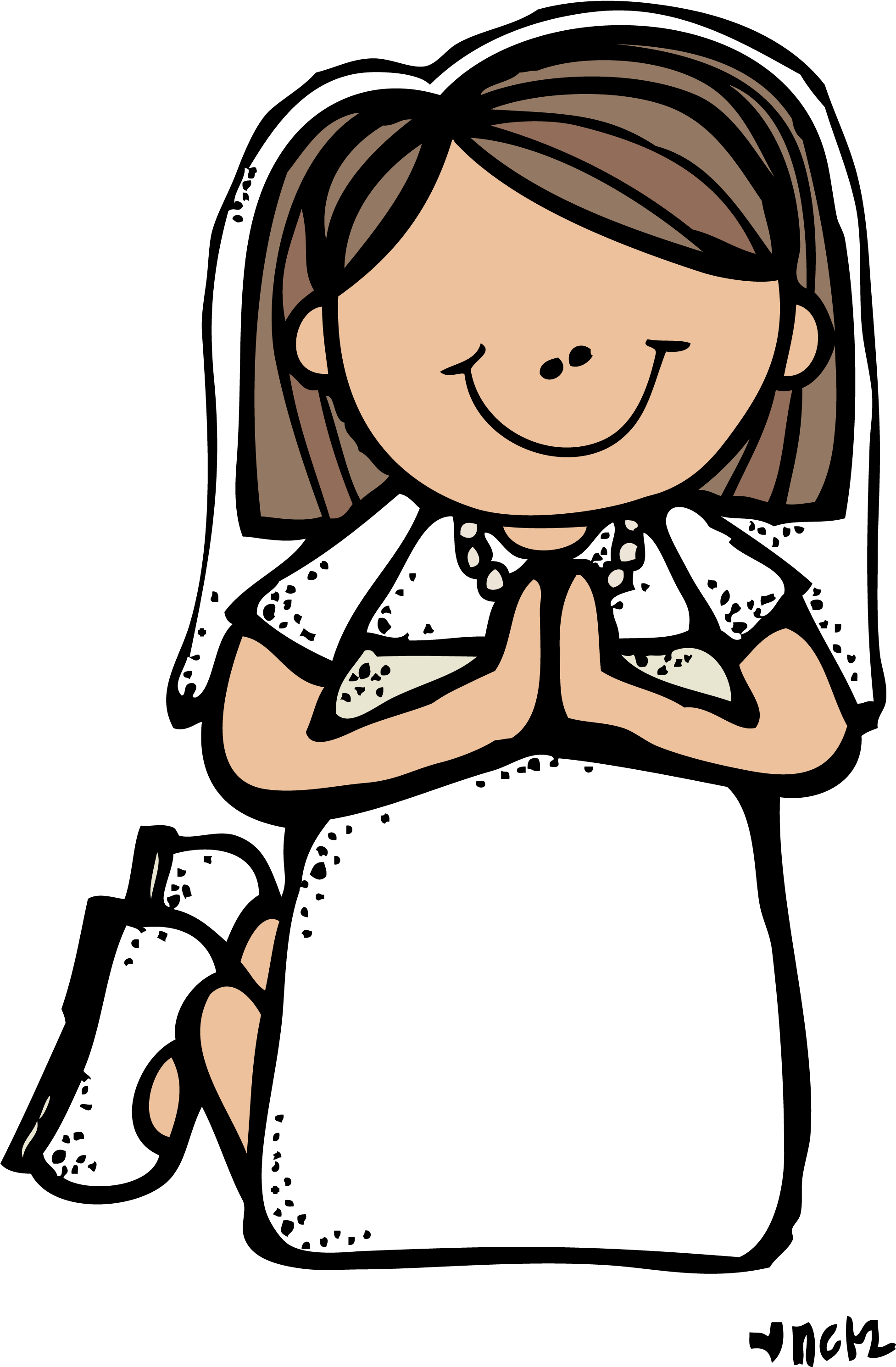 Lds Clipart, Granny Gifts, Cutting Files, Free Printables, - Melonheadz Primera Comunion - Png Download (1952x3000), Png Download