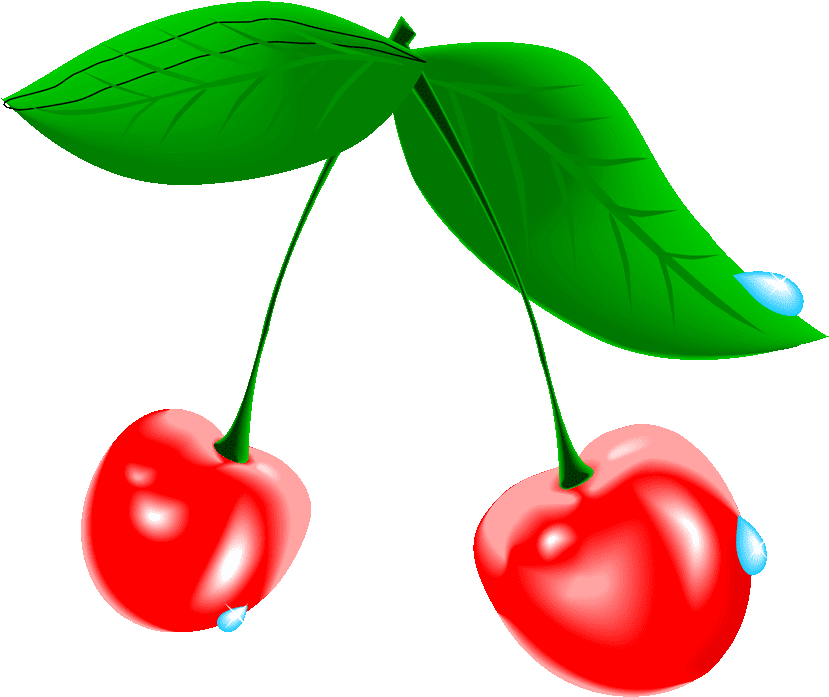 Cherry Tree Clipart At Getdrawings - Cherry - Png Download (1280x720), Png Download