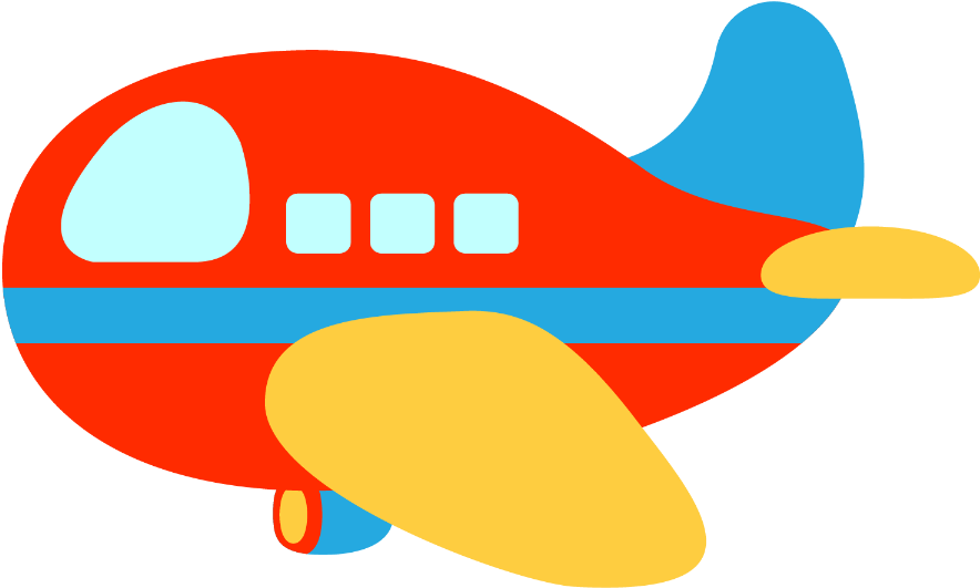 Meios De Transporte - Airplane Clipart Png Transparent Png (900x900), Png Download