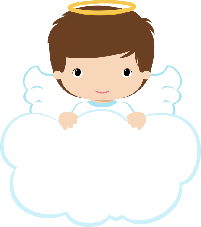 Clip Library Baby Angels Clipart - Christening Clipart Png Transparent Png (665x750), Png Download