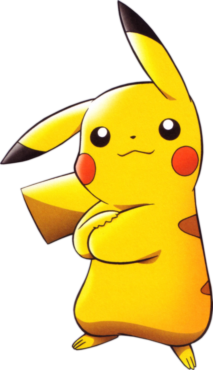 Pikachu Render Clipart (739x1283), Png Download